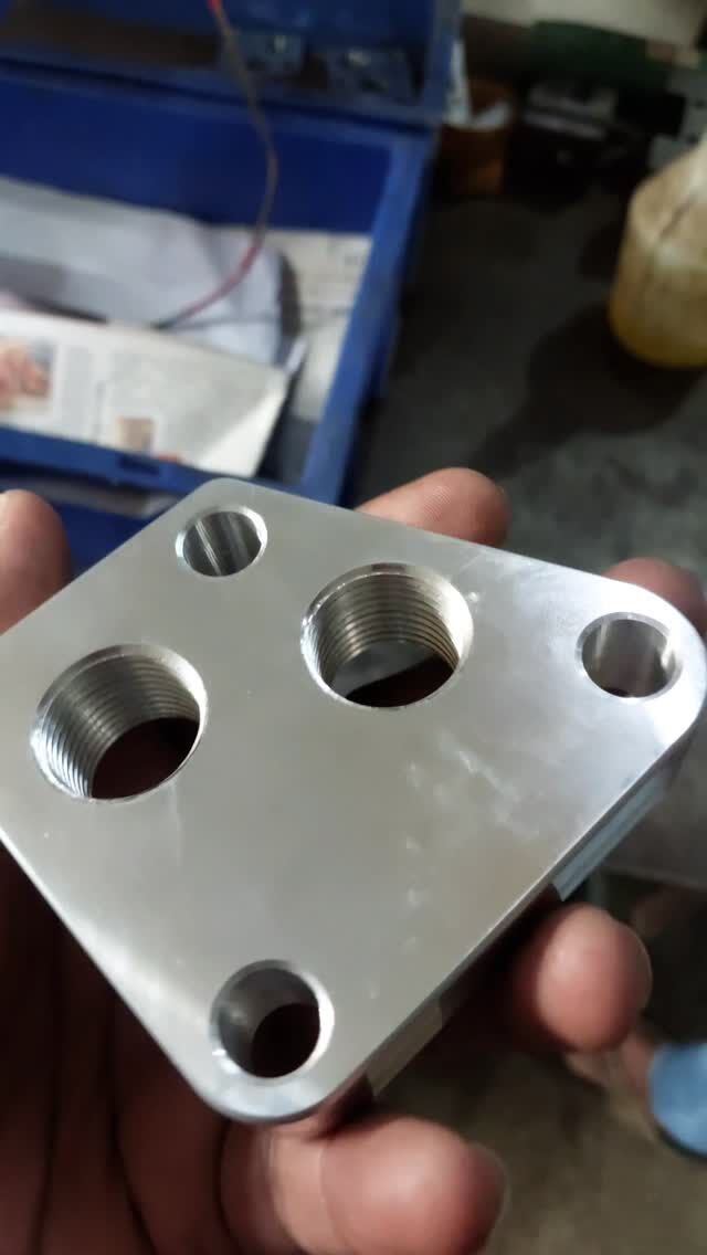 VMC machining Component video 3