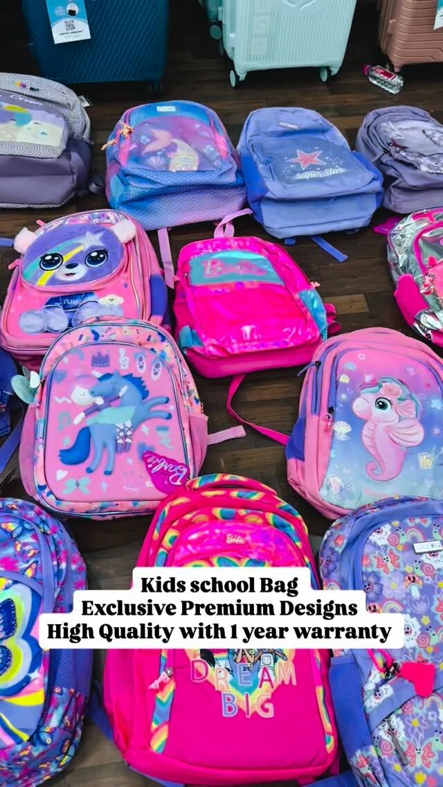 Waterproof School Backpack 1 video 1