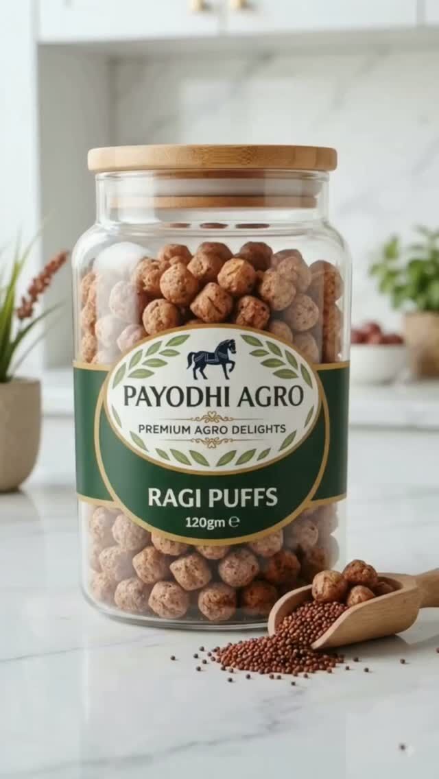 Roasted Ragi Puff